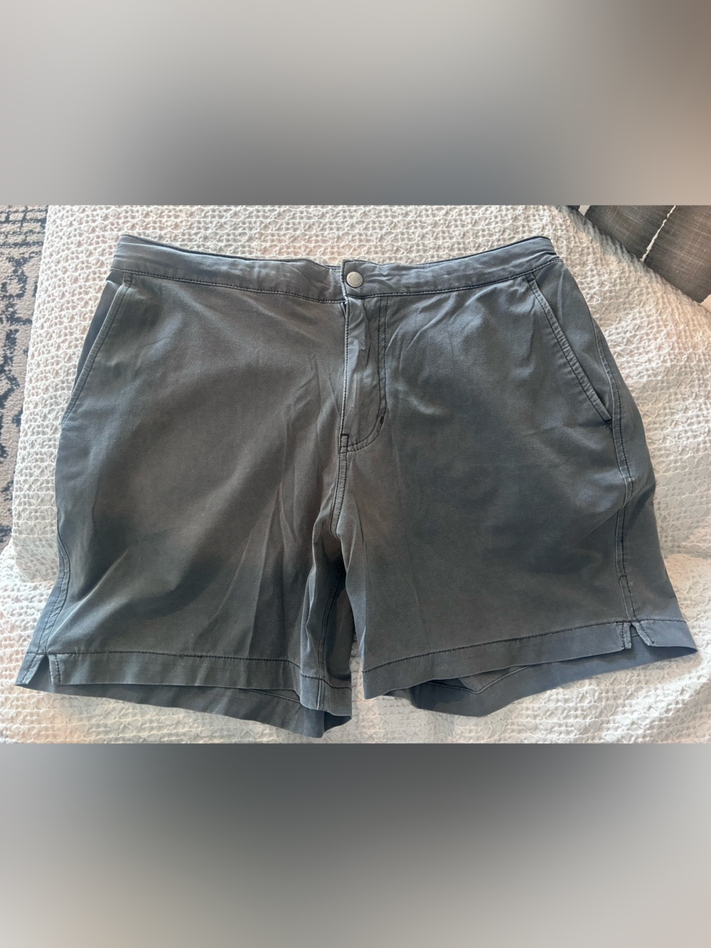 Buck Mason Gray Swim Shorts